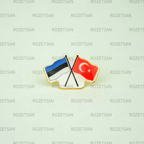 Flamalı Rozet DFR008