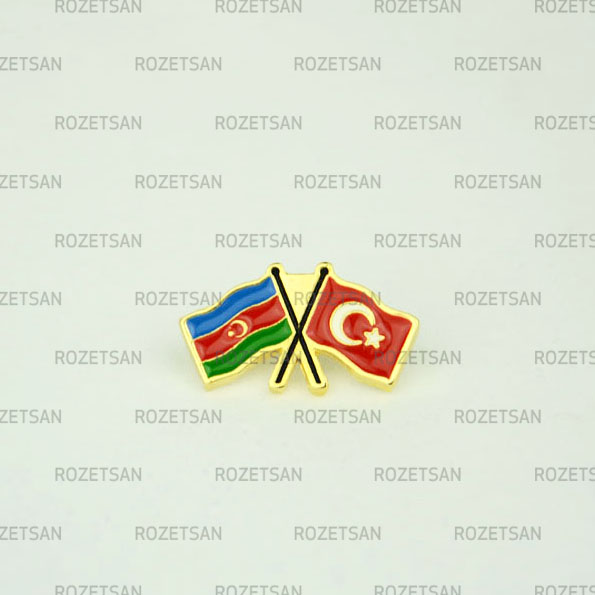 Flamalı Rozet DFR009