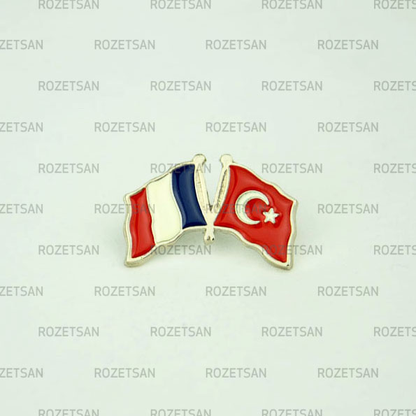 Flamalı Rozet DFR020