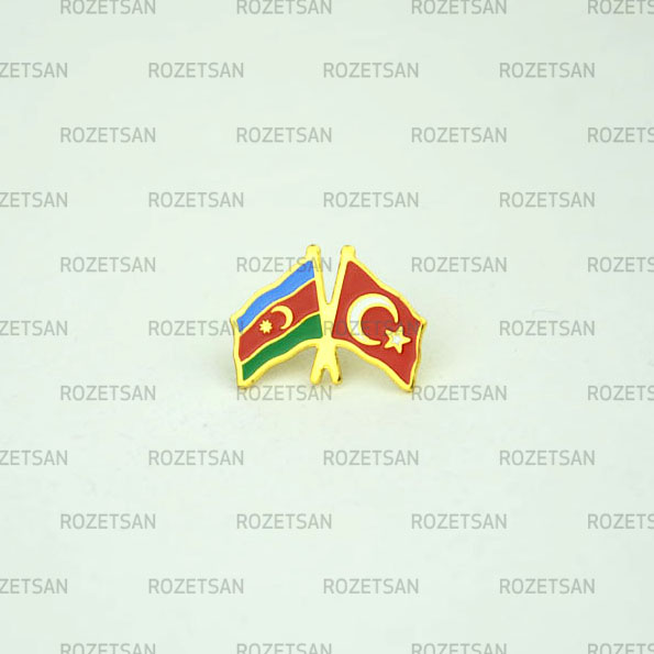 Flamalı Rozet DFR021