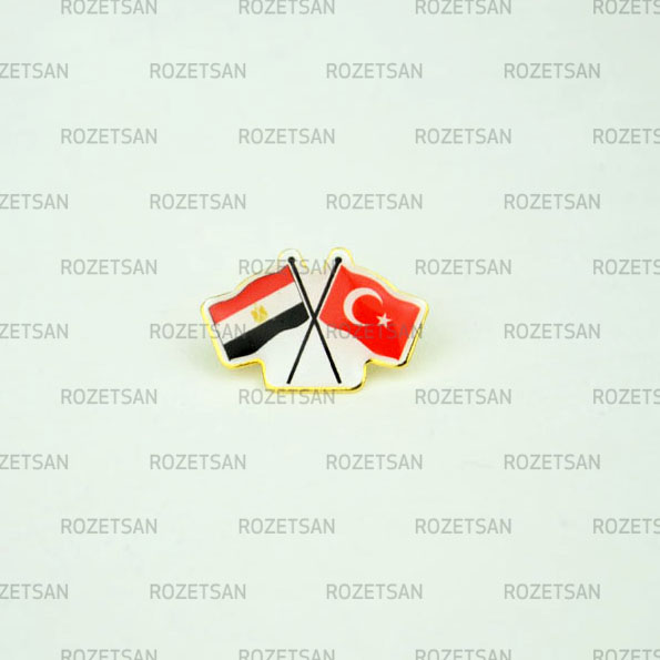 Flamalı Rozet DFR022