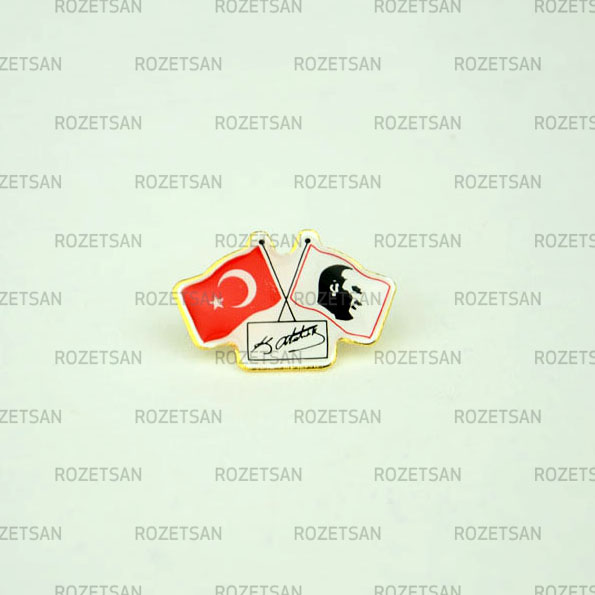 Flamalı Rozet DFR027