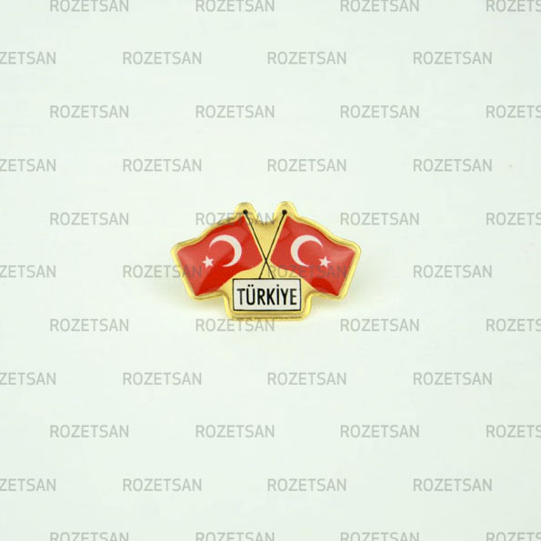 Flamalı Rozet DFR031