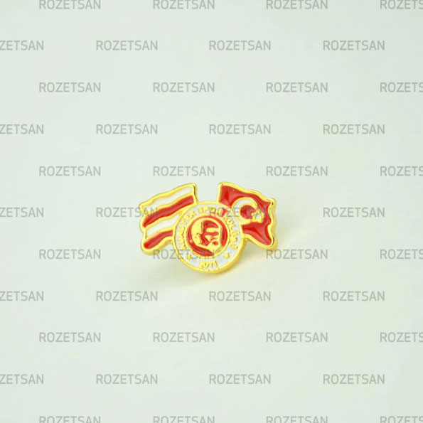 Flamalı Rozet DFR035